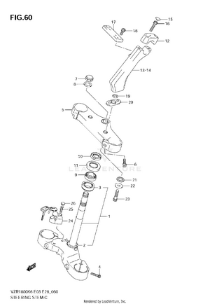 Steering Stem Schematic