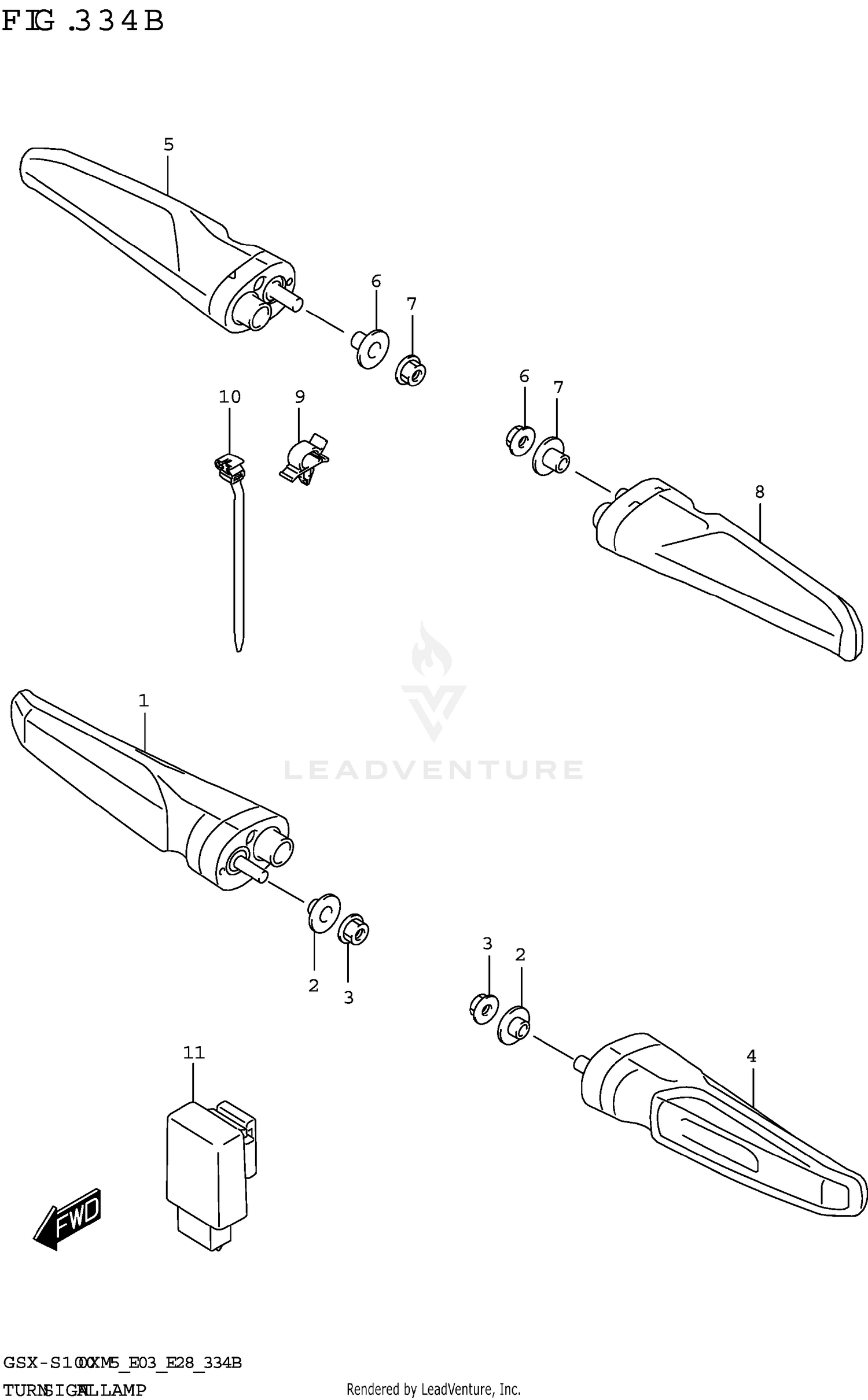 TURNSIGNAL LAMP