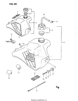 Fuel Tank (g/h) Schematic