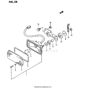 Tail Lamp Schematic