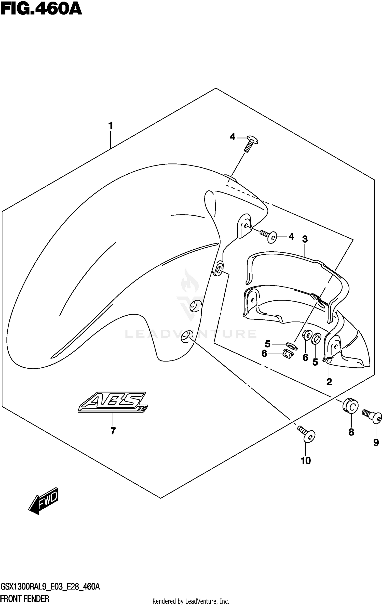 FRONT FENDER