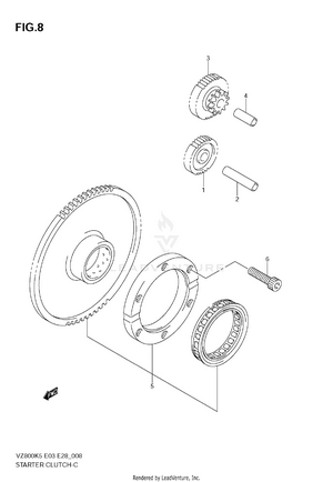 Starter Clutch Schematic