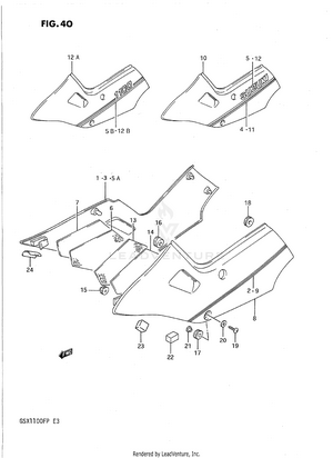Frame Cover (model J/k/l) Schematic