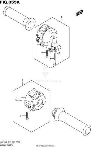 Handle Switch Schematic