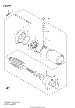 Starting Motor Schematic