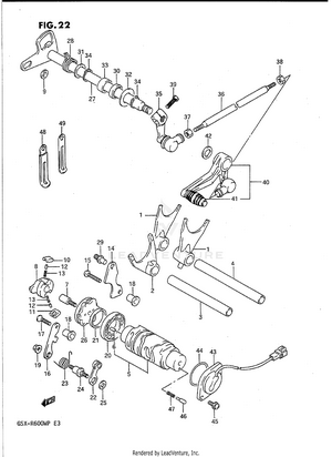 Gear Shifting Schematic