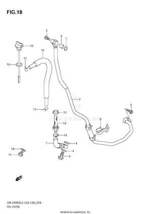 Oil Hose Schematic