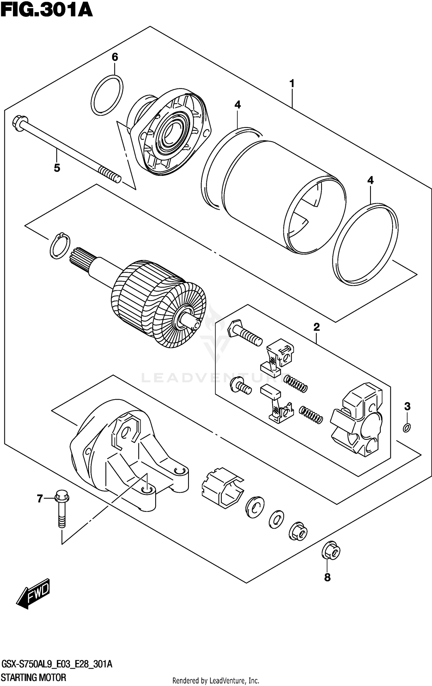 STARTING MOTOR