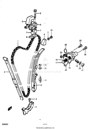 Cam Chain Schematic