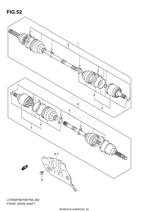 Front Drive Shaft Schematic