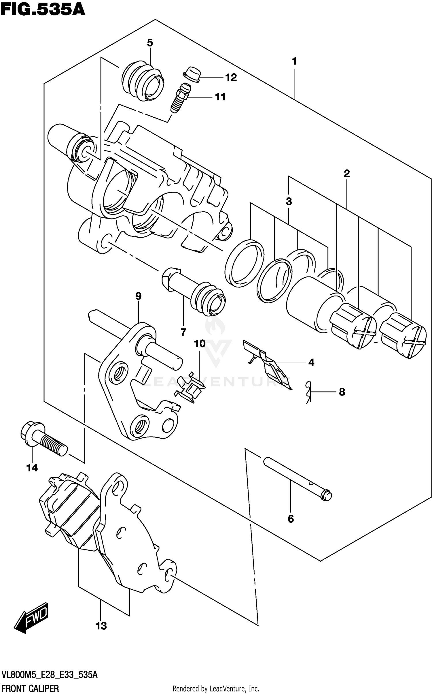 FRONT CALIPER