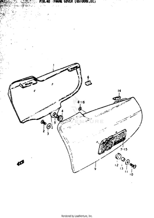 Frame Cover (gs1000c Schematic