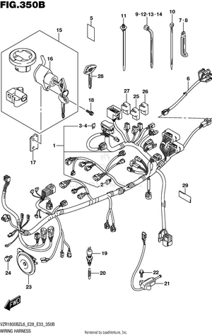 Wiring Harness (vzr1800bzl6 E33) Schematic