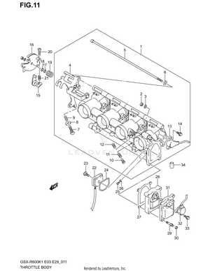 Throttle Body Schematic