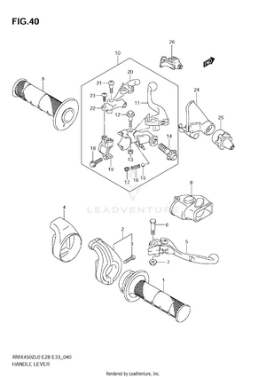 Handle Lever Schematic