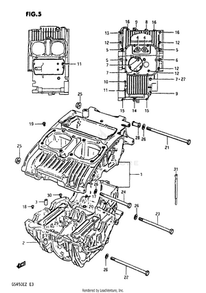 Crankcase Schematic