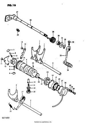 Gear Shifting Schematic