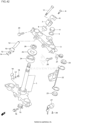 Steering Stem Schematic