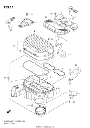 Air Cleaner Schematic