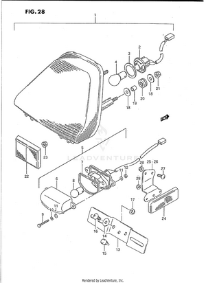 Rear Combination Lamp Schematic