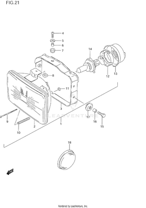 Headlamp Schematic