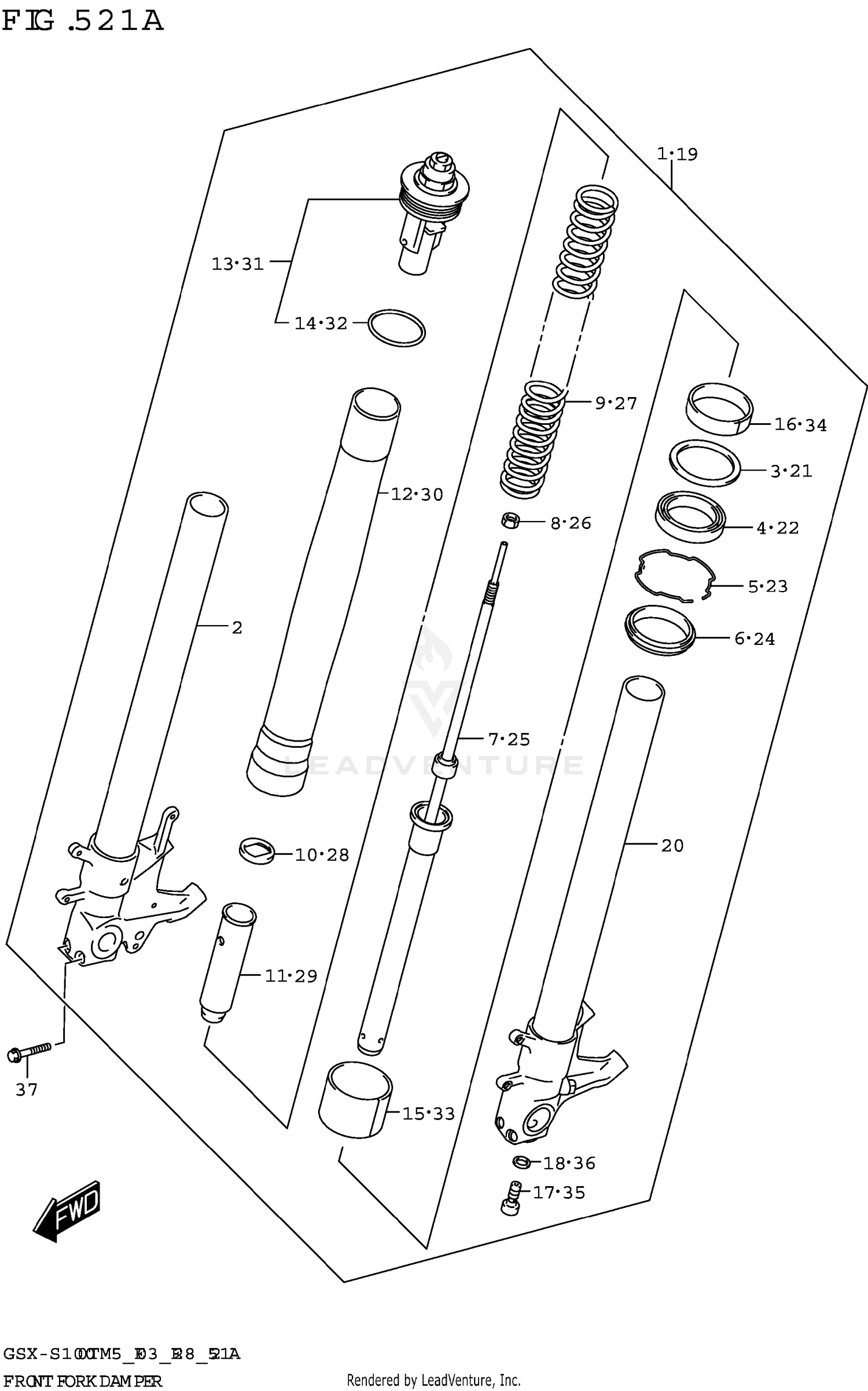 FRONT FORK DAMPER