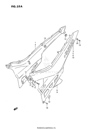 Frame Cover (model L/m) Schematic