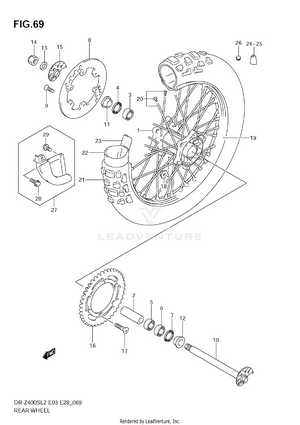 Rear Wheel Schematic