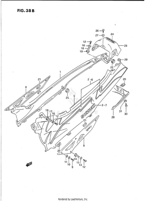 Frame Cover (model N) Schematic