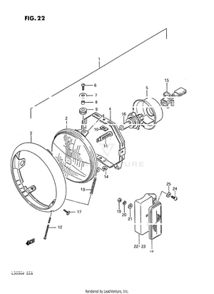 Headlamp Schematic