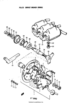 Contact Breaker (denso) Schematic