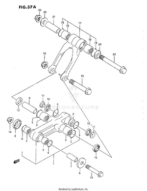 Cushion Lever (l/m/n/p/r) Schematic
