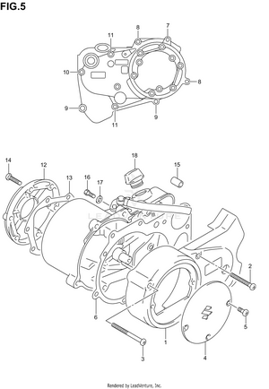Crankcase Cover Schematic
