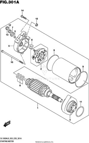 Starting Motor Schematic