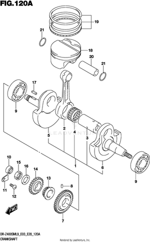 Crankshaft Schematic