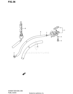 Fuel Cock Schematic
