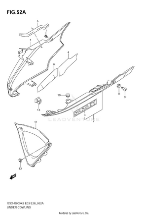 Under Cowling (model K9) Schematic