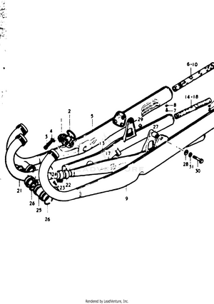 Muffler (gt750l Schematic