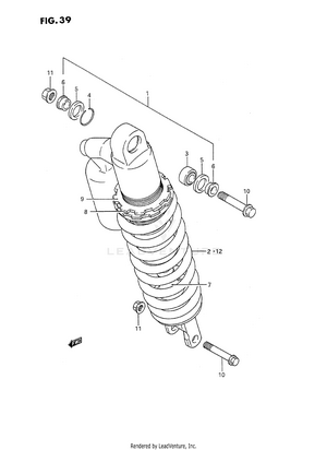 Shock Absorber (model K/l) Schematic