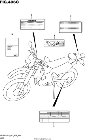 Label (dr-z400sl6 E33) Schematic