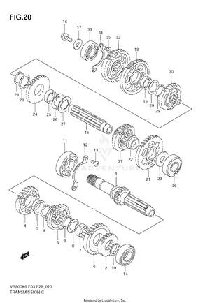 Transmission Schematic