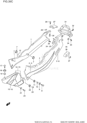 Frame Cover (model T) Schematic