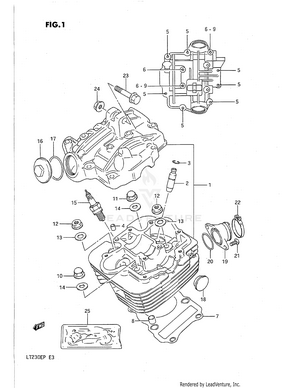Cylinder Head Schematic