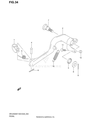 Rear Brake Schematic