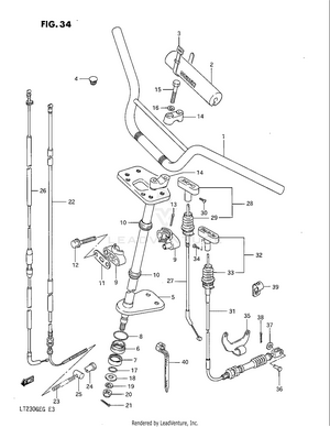 Handlebar - Steering Schematic