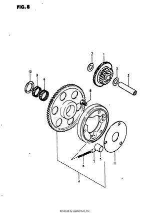 Starter Clutch Schematic