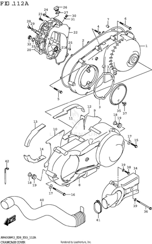 Crankcase Cover Schematic