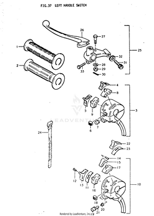 Left Handle Switch Schematic