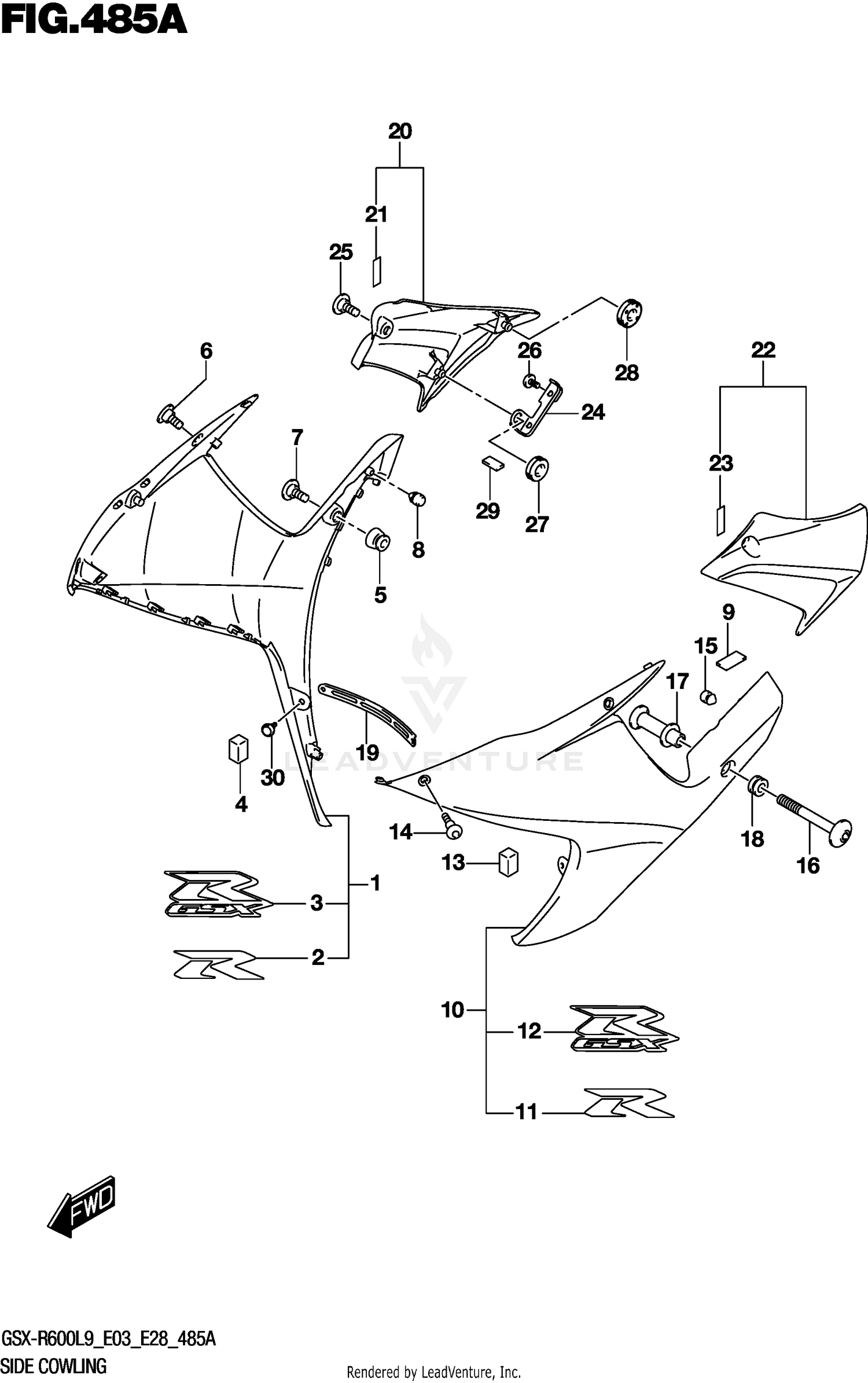 Assembly diagram