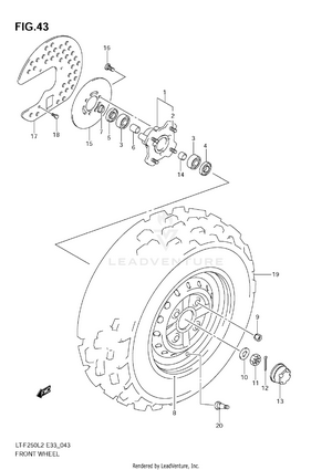 Front Wheel Schematic
